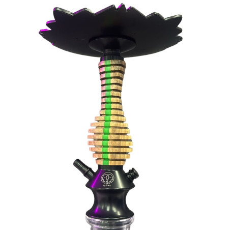 1185 KARMA HOOKAH 3.0 MINI STRIPE GREEN