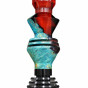 B2 HOOKAH PRECIOUS CUT COLLECT RED BLUE