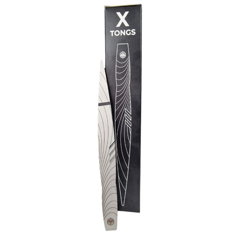 1400 PINZAS  ALPHA X TONGS SILVER