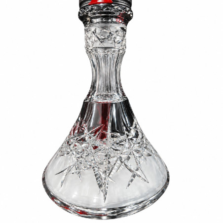 1428 CAESAR HOARFROST DOWN RED+BLACK
