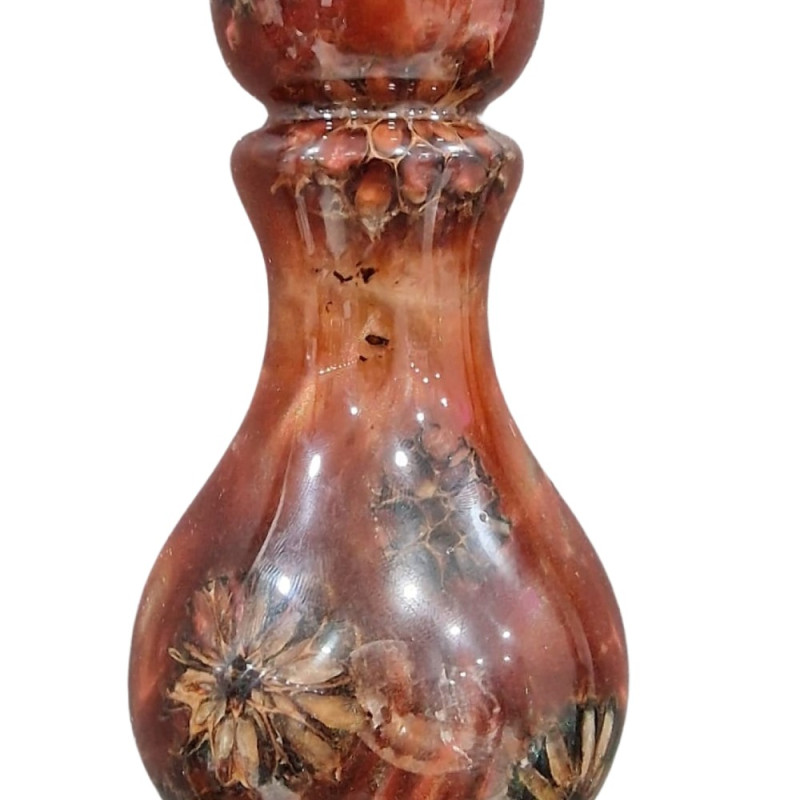 1449 REGAL EPOXY BISHOP GUMSEED POD CARAMEL