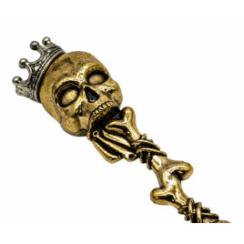 1767 TENEDOR KING SKULL