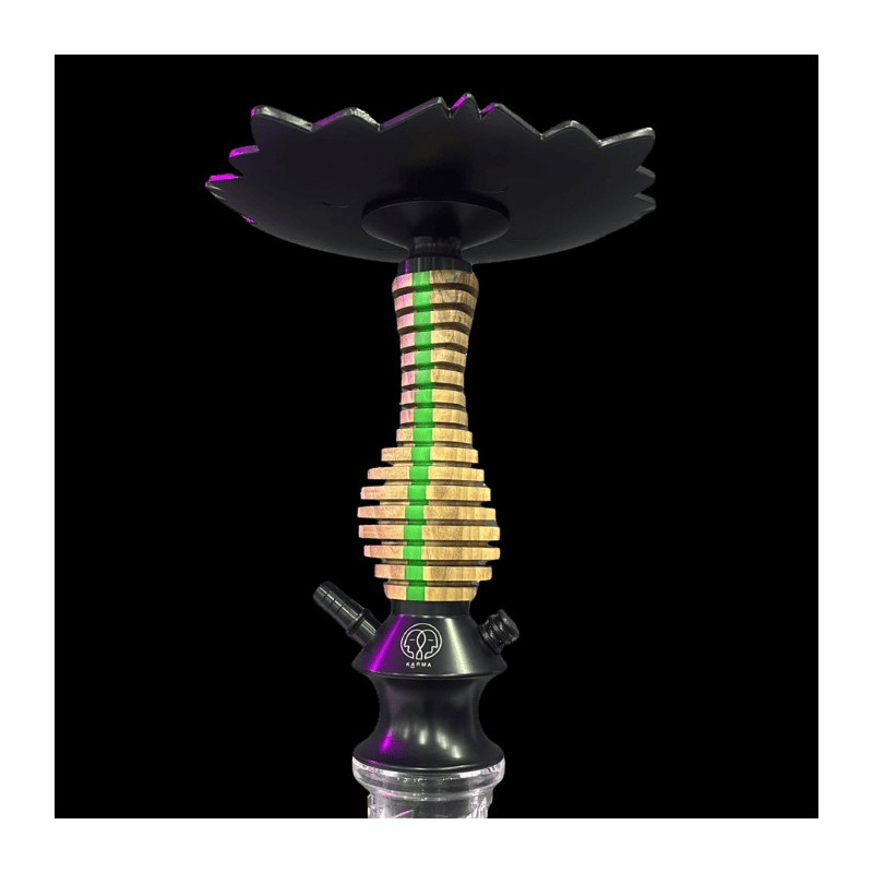 KARMA HOOKAH 3.0 MINI STRIPE GREEN